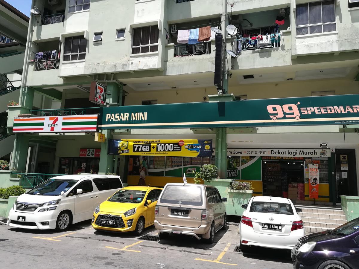 Get Inn Backpackers Kota Kinabalu Bagian luar foto