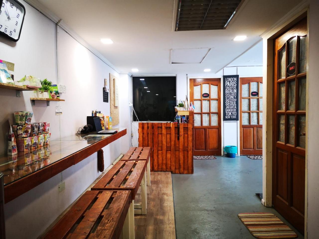 Get Inn Backpackers Kota Kinabalu Bagian luar foto