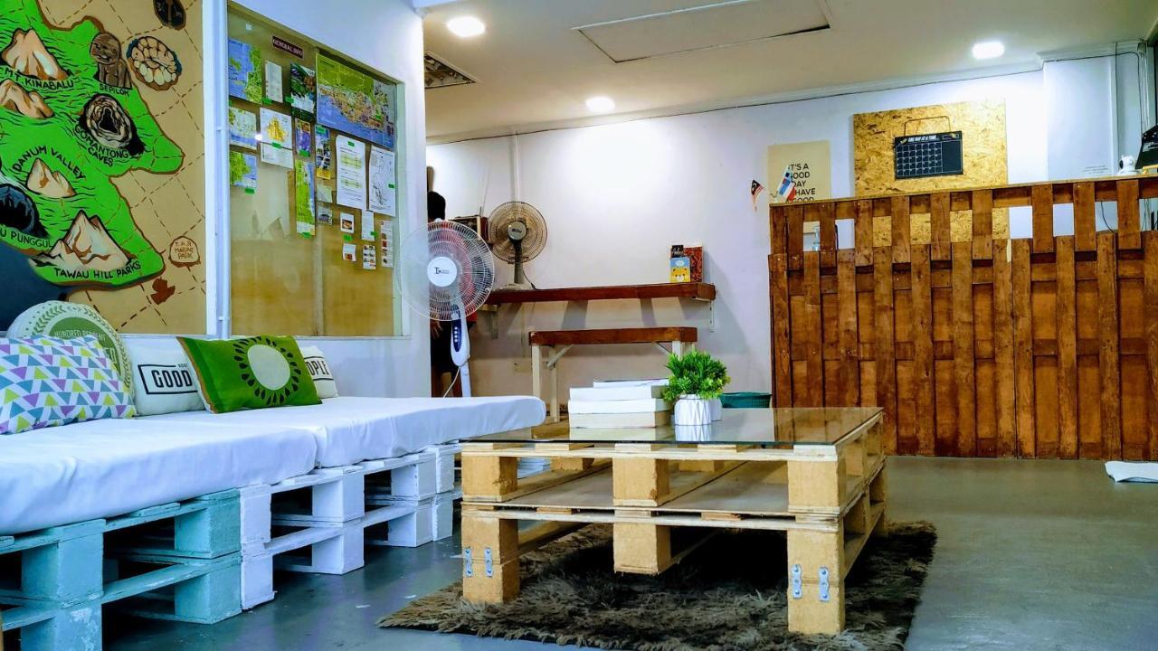 Get Inn Backpackers Kota Kinabalu Bagian luar foto